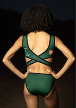 Load image into Gallery viewer, EXTRA GRINCHY/ELF REVERSIBLE CRISS CROSS