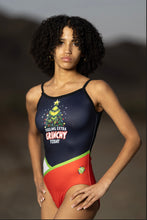 Load image into Gallery viewer, EXTRA GRINCHY SINGLE PLY SPAGHETTI STRAP