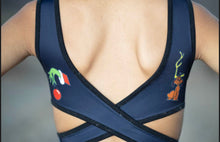 Load image into Gallery viewer, EXTRA GRINCHY/ELF REVERSIBLE CRISS CROSS