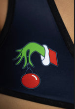 Load image into Gallery viewer, EXTRA GRINCHY/ELF REVERSIBLE CRISS CROSS