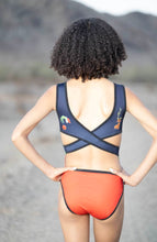 Load image into Gallery viewer, EXTRA GRINCHY/ELF REVERSIBLE CRISS CROSS