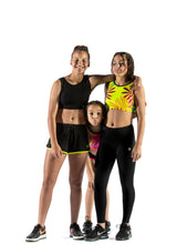 Load image into Gallery viewer, REVERSIBLE CROP SPORTS SWIM TOP