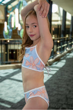 Load image into Gallery viewer, BIKINI BLOCK TIE BACK TOP 24