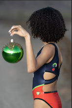 Load image into Gallery viewer, EXTRA GRINCHY/ELF REVERSIBLE CRISS CROSS