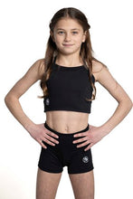 Load image into Gallery viewer, DUSTY ROSE-BLACK REVERSIBLE CROP SPORTS TOP spring 24