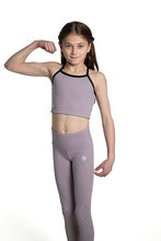 Load image into Gallery viewer, DUSTY ROSE-BLACK REVERSIBLE CROP SPORTS TOP spring 24