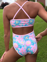 Load image into Gallery viewer, Summer26 Pink Tide & Petals NEW Pima back REVERSIBLE