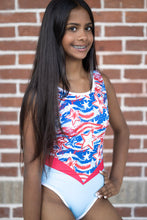 Load image into Gallery viewer, REVERSIBLE SUNBURST FREEDOM RWB CRISS CROSS