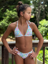 Load image into Gallery viewer, BIKINI TRIANGLE REVERSIBLE TIE BACK TOP