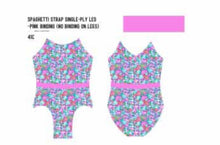 Load image into Gallery viewer, Spring26 GARDEN BLOOM SPAGHETTI SINGLE PLY