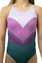 Load image into Gallery viewer, Fall25 ELEGANT MESH RHINESTONE VIOLET VOLTAGE