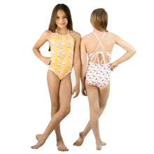 Load image into Gallery viewer, SUNSHINE IN PARADISE ONEPIECE TIE BACK