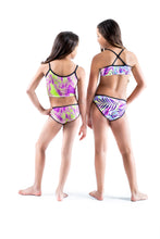 Load image into Gallery viewer, Tropical Lime and Coco Dipped BIKINI BOTTOM