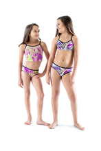 Load image into Gallery viewer, Tropical Lime and Coco Dipped TANKINI TOP