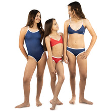 Load image into Gallery viewer, LIFEGUARD BIKINI TIE BACK TOP