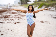 Load image into Gallery viewer, Summer26 Surfside Lilac Diamond Racerback SPAGHETTI SINGLE PLY
