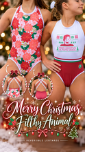 Load image into Gallery viewer, Winter 26 Merry Christmas ya Filthy Animal USA REVERSIBLE
