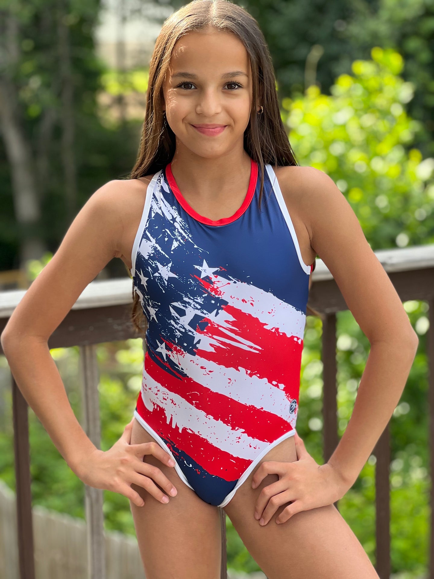 FLAG USA STRAPPY BACK