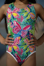 Load image into Gallery viewer, FLORAL FLUTTER CHAIN BACK REVERSIBLE
