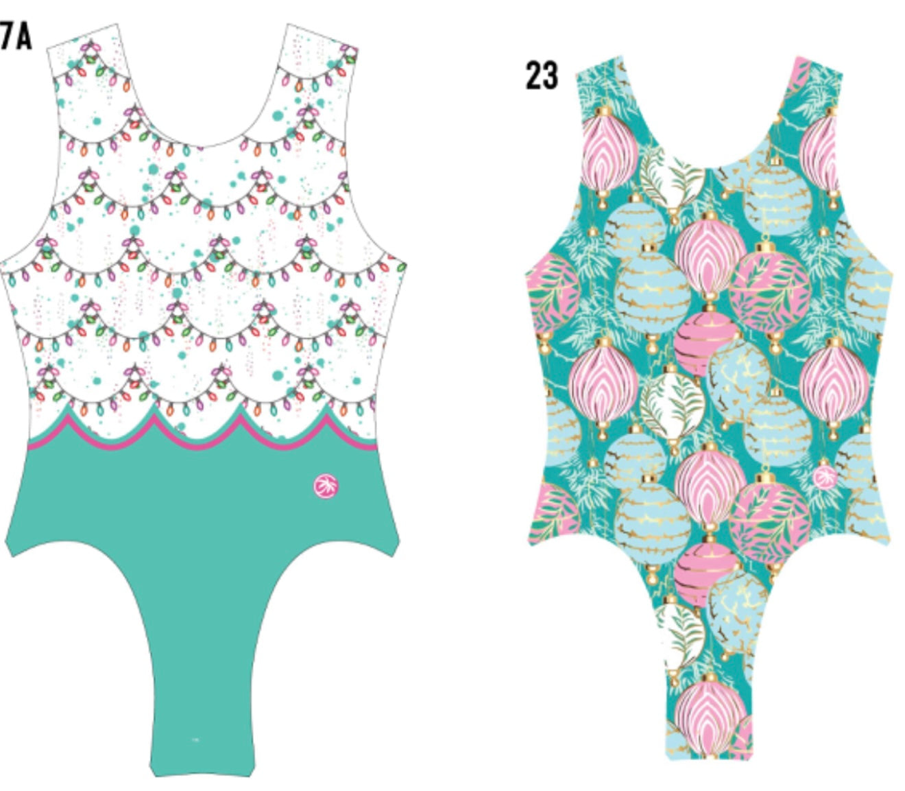 MINTY LIGHTS CHAIN BACK-REVERSIBLE