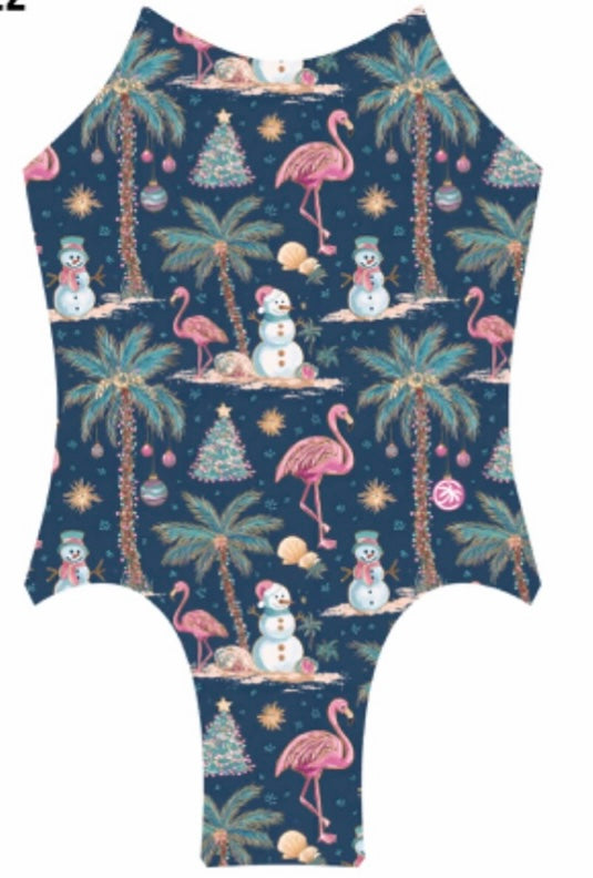 WINTER 25 SPAGHETTI SINGLE PLY FLAMINGO WONDERLAND