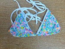Load image into Gallery viewer, BIKINI TRIANGLE REVERSIBLE TIE BACK TOP
