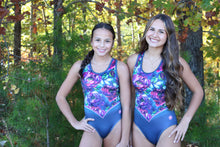 Load image into Gallery viewer, RHINESTONE SUGAR PLUM PETALS NEW RACER X BACK
