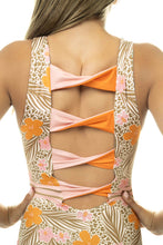 Load image into Gallery viewer, FALL25 REVERSIBLE 4 TWIST RETRO LEOPARD BLOOM
