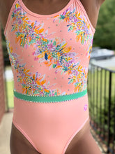 Load image into Gallery viewer, Summer26 CORAL CRUSH spaghetti rhinestone
