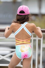 Load image into Gallery viewer, Happy Hibiscus/Tropical tie dye
