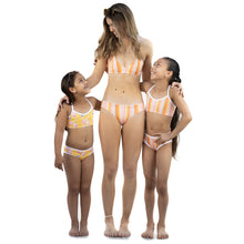 Load image into Gallery viewer, BENGALS STRIPE SUNSHINE BIKINI TIE BACK TOP Summer 2022
