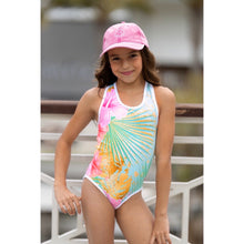 Load image into Gallery viewer, Happy Hibiscus/Tropical tie dye
